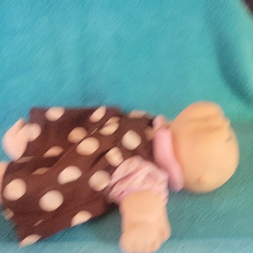 Cabbage Patch 1978-1983 Polka Dot Dress Baby Doll. Vintage and Desirable. - Picture 9 of 13